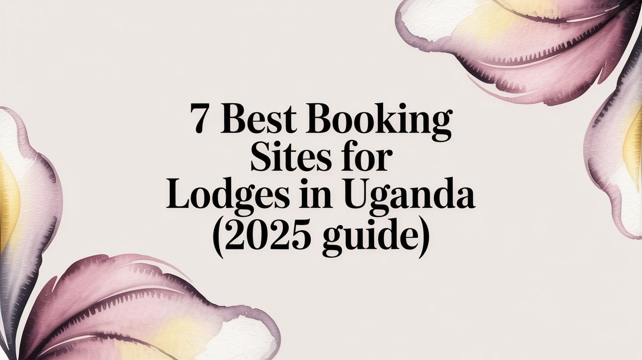 7 Best Booking Sites for Lodges in Uganda (2025 Guide)
