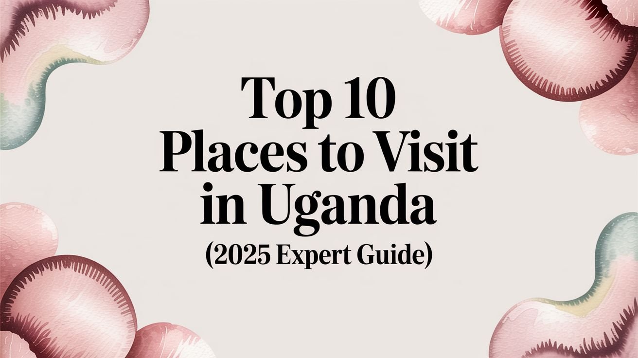 Top 10 Places to Visit in Uganda (2025 Expert Guide)