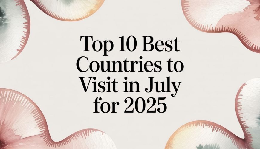Top 10 Best Countries to Visit in July for 2025