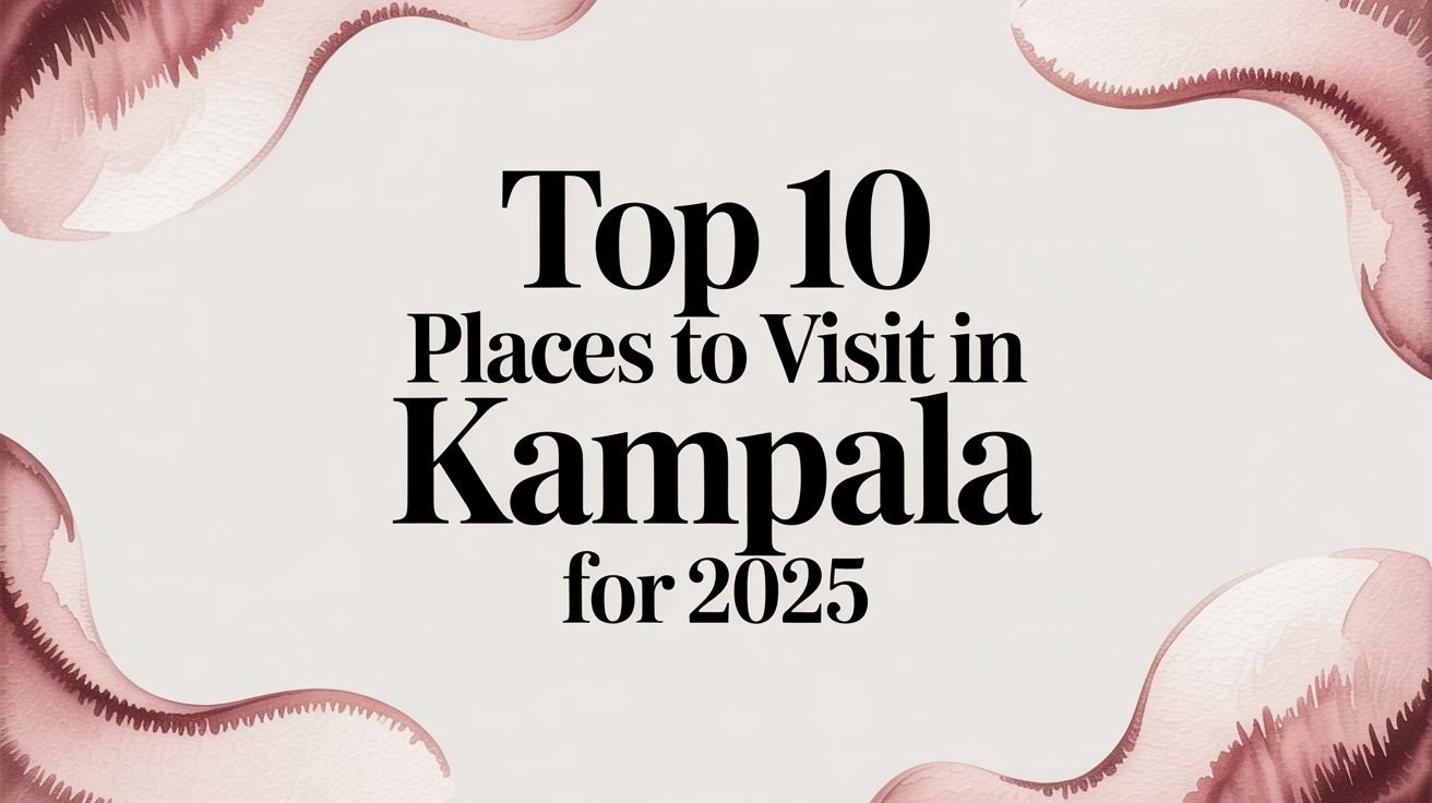 Top 10 Places to Visit in Kampala for 2025